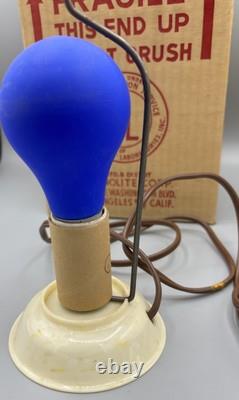 Vtg Christmas 1952 ECONOLITE MERRIE MERRIE CHRISTMAS TREE ROTO-VUE MOTION LAMP Vtg Christmas 1952 ECONOLITE MERRIE MERRIE CHRISTMAS TREE ROTO-VUE MOTION LAMP