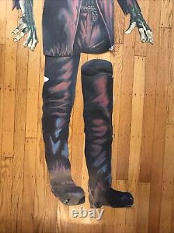 Vtg Eureka 55 Frankenstein Halloween Die Cut Universal USA MOST RARE? -read