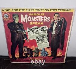 Vtg Eureka 55 Frankenstein Halloween Die Cut Universal USA MOST RARE? -read