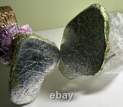 Vtg Gantz Foil Wrapped Faux Chocolate Easter Bunnies Rabbits- A Rare 21 Pair