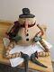 Vtg. Gathered Traditions Gallerie Ii Joe Spencer Large Snowman, Chester