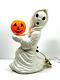 Vtg General Foam Universal Blow Mold Halloween Ghost Pumpkin Light Untested
