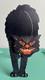 Vtg Halloween Black Cat Diecut 16 Standee Stand Up Easel Back Decoration Luhrs