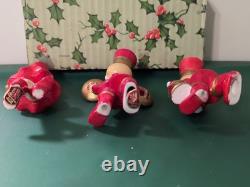 Vtg Lefton Japanese Christmas Marching Band Holly Kids Vtg Lefton Japanese Christmas Marching Band Holly Kids