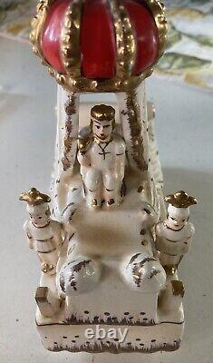 Vtg Mardi Gras Rex Kings Float Porcelain By Philip Walmsley