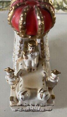 Vtg Mardi Gras Rex Kings Float Porcelain By Philip Walmsley