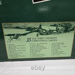 Vtg Mr Christmas Santa's Marching Band 6 Nutcrackers Play Bell Carols Working