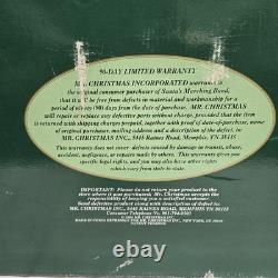 Vtg Mr Christmas Santa's Marching Band 6 Nutcrackers Play Bell Carols Working