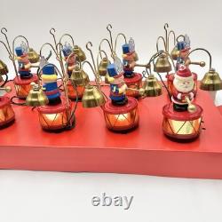 Vtg Mr. Christmas Santa's Marching Band Musical Bells 35 Carols 1992 SEE VID Vtg Mr. Christmas Santa's Marching Band Musical Bells 35 Carols 1992 SEE VID