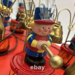 Vtg Mr. Christmas Santa's Marching Band Musical Bells 35 Carols 1992 SEE VID Vtg Mr. Christmas Santa's Marching Band Musical Bells 35 Carols 1992 SEE VID