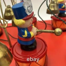 Vtg Mr. Christmas Santa's Marching Band Musical Bells 35 Carols 1992 SEE VID Vtg Mr. Christmas Santa's Marching Band Musical Bells 35 Carols 1992 SEE VID