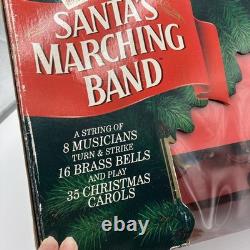 Vtg Mr. Christmas Santa's Marching Band Musical Bells 35 Carols 1992 SEE VID Vtg Mr. Christmas Santa's Marching Band Musical Bells 35 Carols 1992 SEE VID