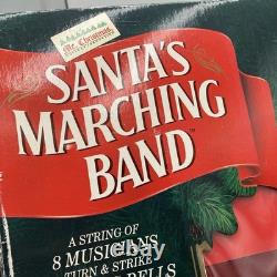 Vtg Mr. Christmas Santa's Marching Band Musical Bells 35 Carols 1992 SEE VID Vtg Mr. Christmas Santa's Marching Band Musical Bells 35 Carols 1992 SEE VID