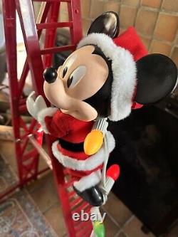 Vtg Mr. Christmas Stepping Mickey Mouse 1995 Mickey UNLIMITED Read Descrip Rare