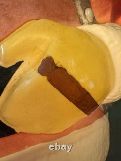 Vtg Paramount 32 Santa Claus Vinylite 3D Lighted Wall Plaque #562 + Box 1950's