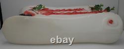 Vtg Santa Seasons Greetings Empire 1976 Blow Mold 17 Christmas Holiday Lighted