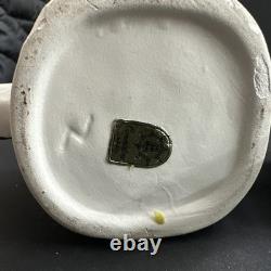 Vtg Set of 4 Christmas Winking Santa Mugs Handles Spell NOEL Japan Commodore