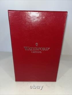 WATERFORD Ruby Red Crystal Christmas Tree Sculpture-#145996. In Box