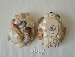 WENDY ADDISON Shell Art Egg Box Handmade Original 1996