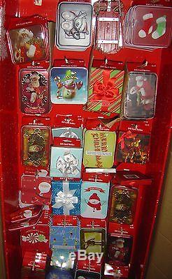 WHOLESALE Lot 192 PC Metal Gift CARD HOLDERS RESALE Christmas HOLIDAY CARDS Tins