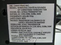 WIRELESS Mr Christmas Lights & Sounds GE Pro Line Musical Light Show Model 67811