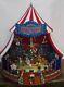 World's Fair Big Top Gold Label Mr Christmas Animated Musical Circus Tent Works