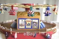 WORLD'S FAIR FRENZY RIDE Mr. Christmas Music Box Gold Label Collection BOXED