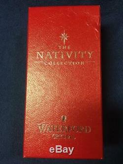 Waterford Millennium Nativity Shepherd Original Box & Sleeve Vintage New