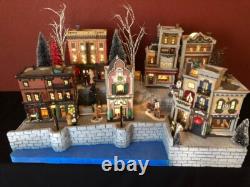 Waterfront City Display Platform For CIC Dept 56 Or Lemax Villages, Free Ship