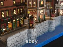 Waterfront City Display Platform For CIC Dept 56 Or Lemax Villages, Free Ship