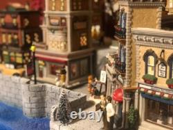Waterfront City Display Platform For CIC Dept 56 Or Lemax Villages, Free Ship