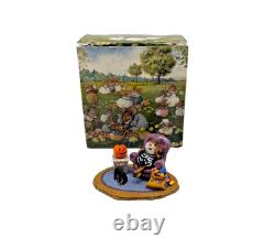 Wee Forest Folk MIB Halloween TREAT & RETREAT Mouse Limited Ed /Retired, Box