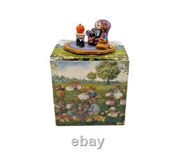 Wee Forest Folk MIB Halloween TREAT & RETREAT Mouse Limited Ed /Retired, Box