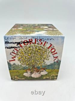 Wee Forest Folk MIB Halloween TREAT & RETREAT Mouse Limited Ed /Retired, Box