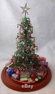 Westrim Beaded Christmas Tree Complete with Miniature Toys