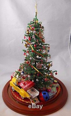Westrim Beaded Christmas Tree Complete with Miniature Toys