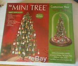 Westrim Beaded Mini Pre-Assembled Christmas Tree Kit Collectible NEW