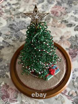 Westrim Mini Beaded Christmas Tree Basic Pre Lit Tree(3) Without Batteries