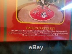 Westrim Mini Glass Beaded Christmas Tree Basic Starter Kit Holiday Pre Lit Tree