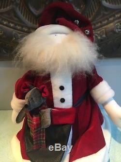 Woof & Poof Limited Edition Rare Vintage Santa Claus Euc 2005