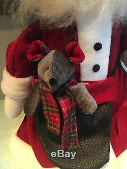 Woof & Poof Limited Edition Rare Vintage Santa Claus Euc 2005