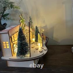 World Market Laser Cut Wood Mid Century Modern House LED Holiday Decor NWT 2022 World Market Laser Cut Wood Mid Century Modern House LED Holiday Decor NWT 2022