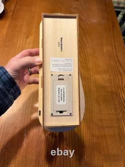 World Market Laser Cut Wood Mid Century Modern House Scotty dogs LED 2022