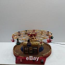 World's Fair Frenzy Ride Gold Label Collection GREAT Condition Mr. Christmas