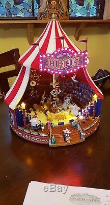 World's Fair Mr. Christmas -Big Top -Gold Label With Box NICE